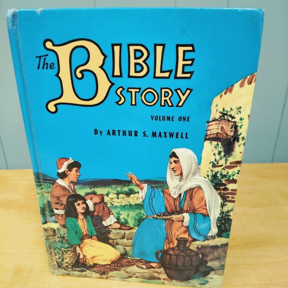The Bible Story Volume One by Arthur S. Maxwell Vintage Children's Book